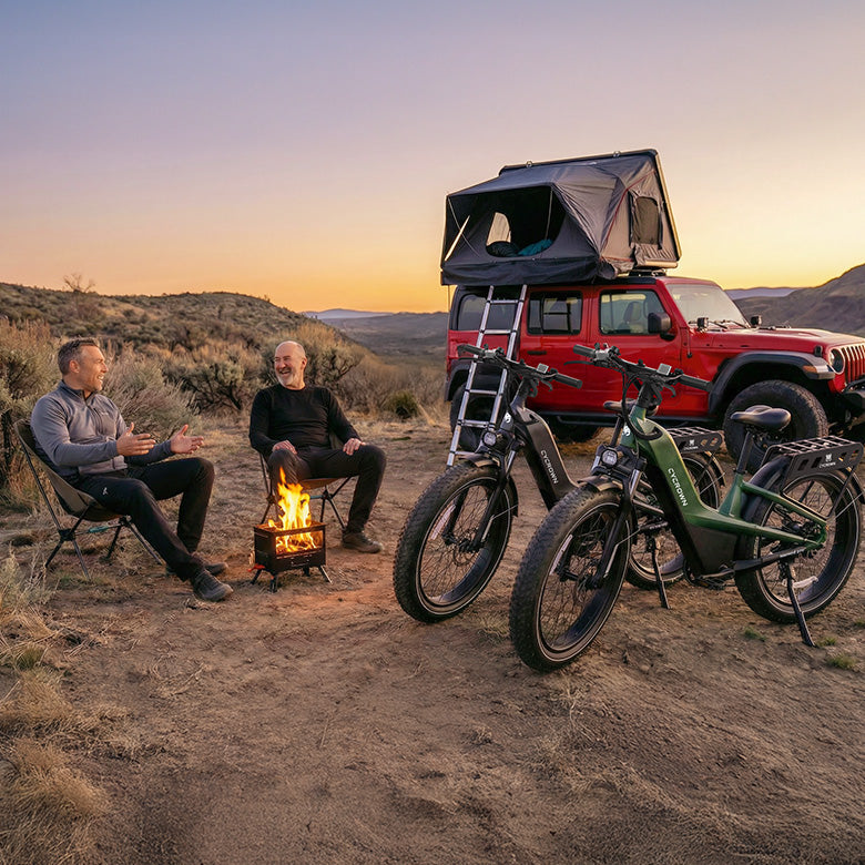 Cycrown Nomad Pro Smart Fat Tire Electric Bike