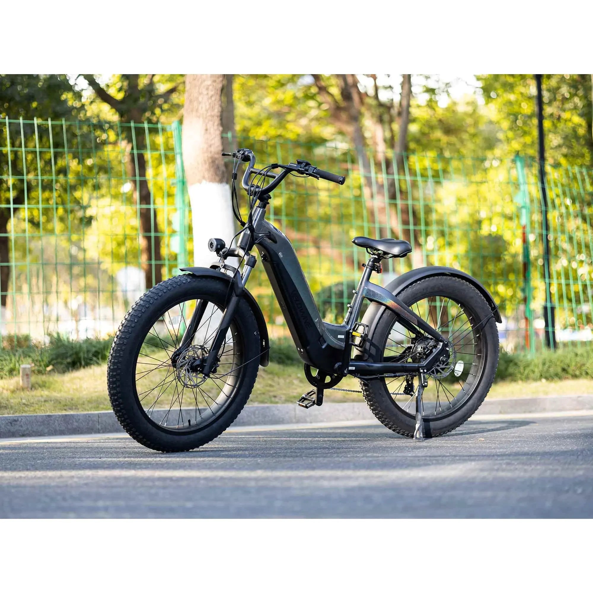 Velowave Grace 2.0 Step Thru Fat Tire Electric Bike 