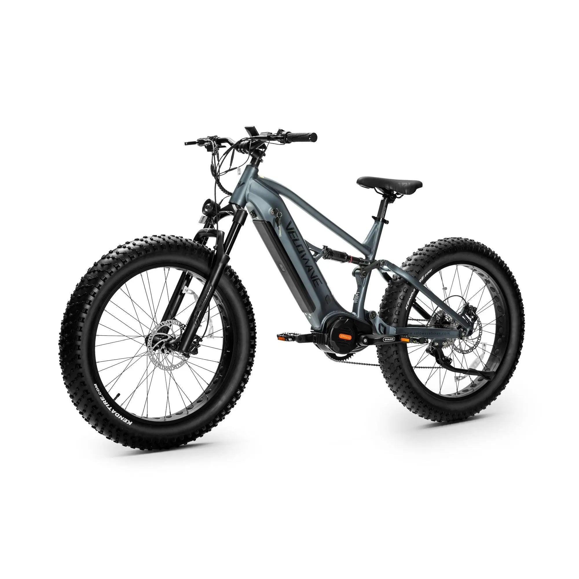 Velowave Brawny XM Full Suspension Electric Mountain Bike 