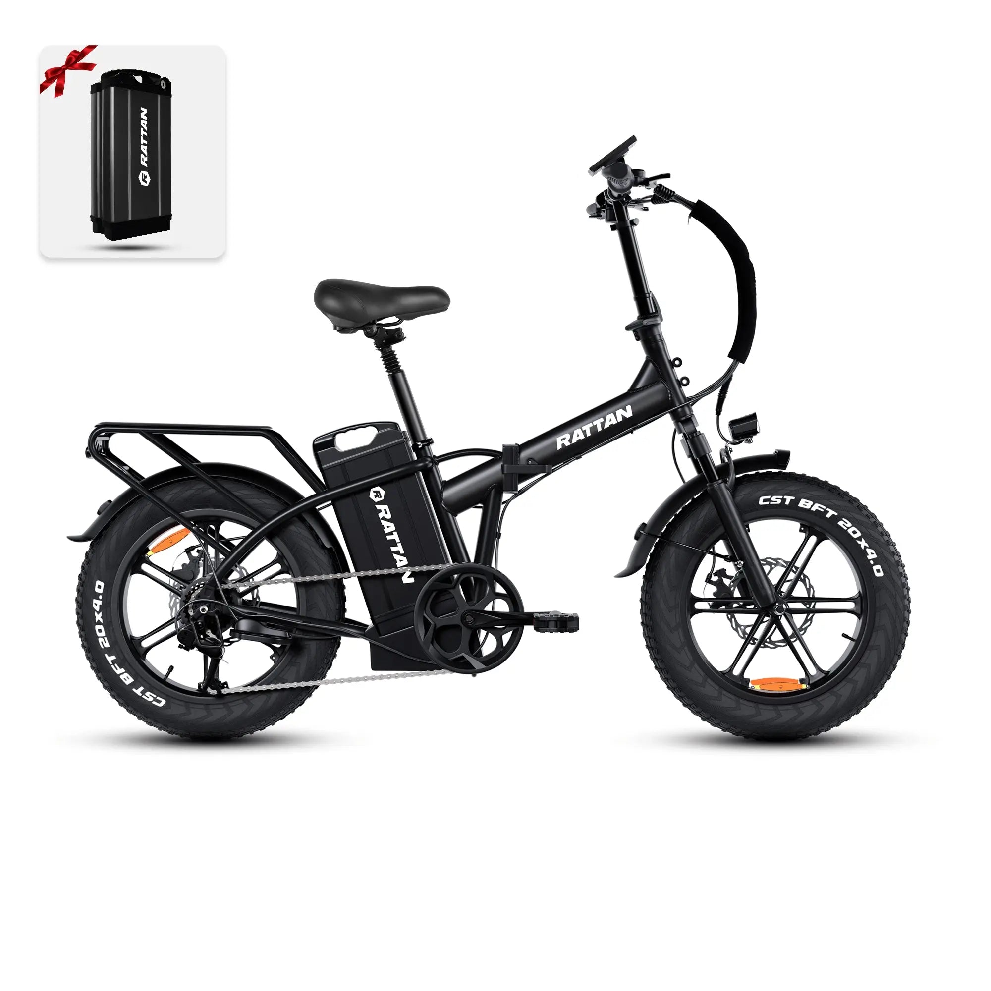 Rattan LM Ultra Folding Fat Tire Electric Bike 