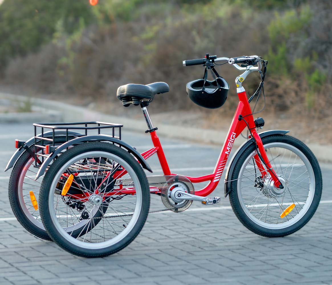 DWMEIGI MG708 HERA 350W Step-Thru Urban Electric Tricycle
