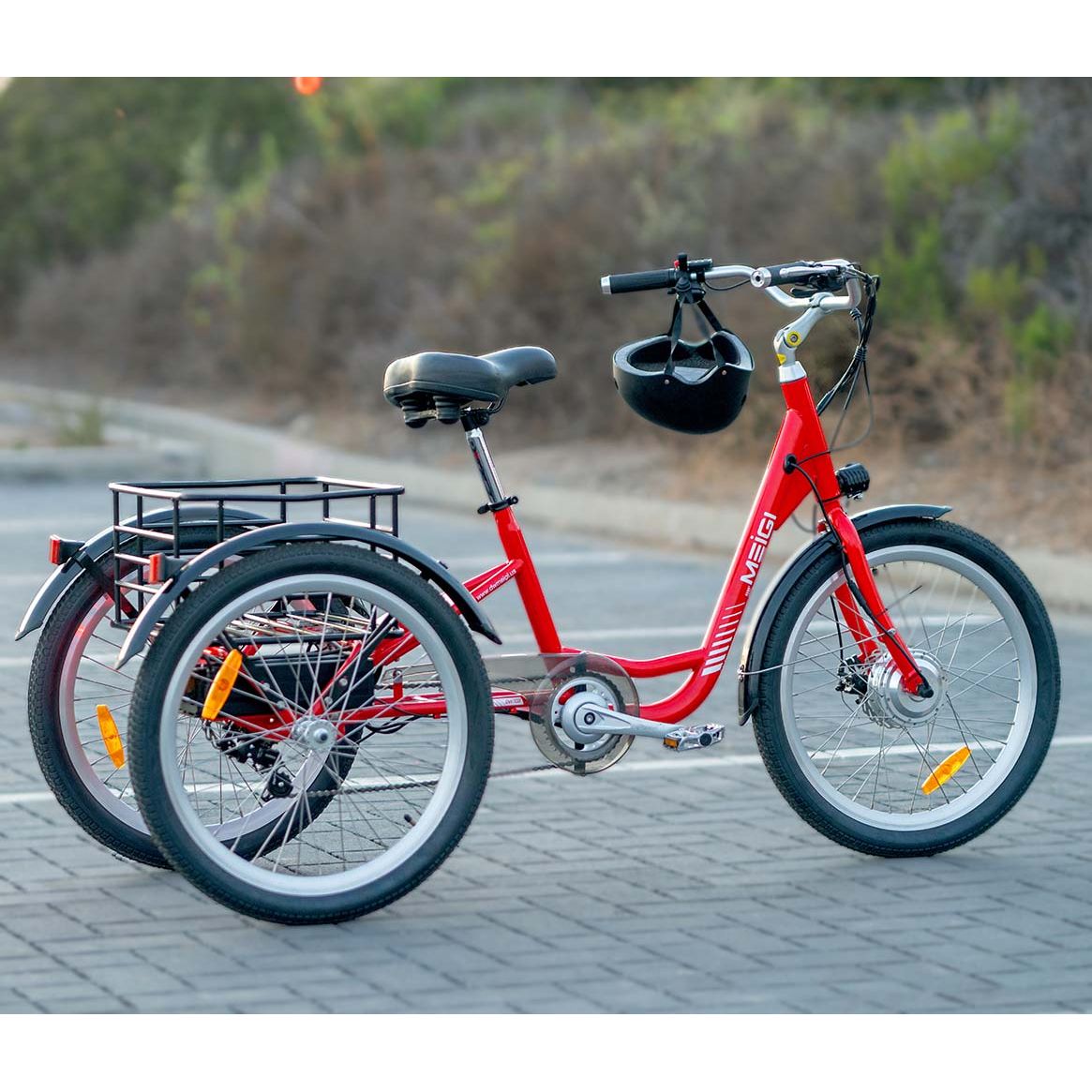 DWMEIGI MG708 HERA 350W Step-Thru Urban Electric Tricycle