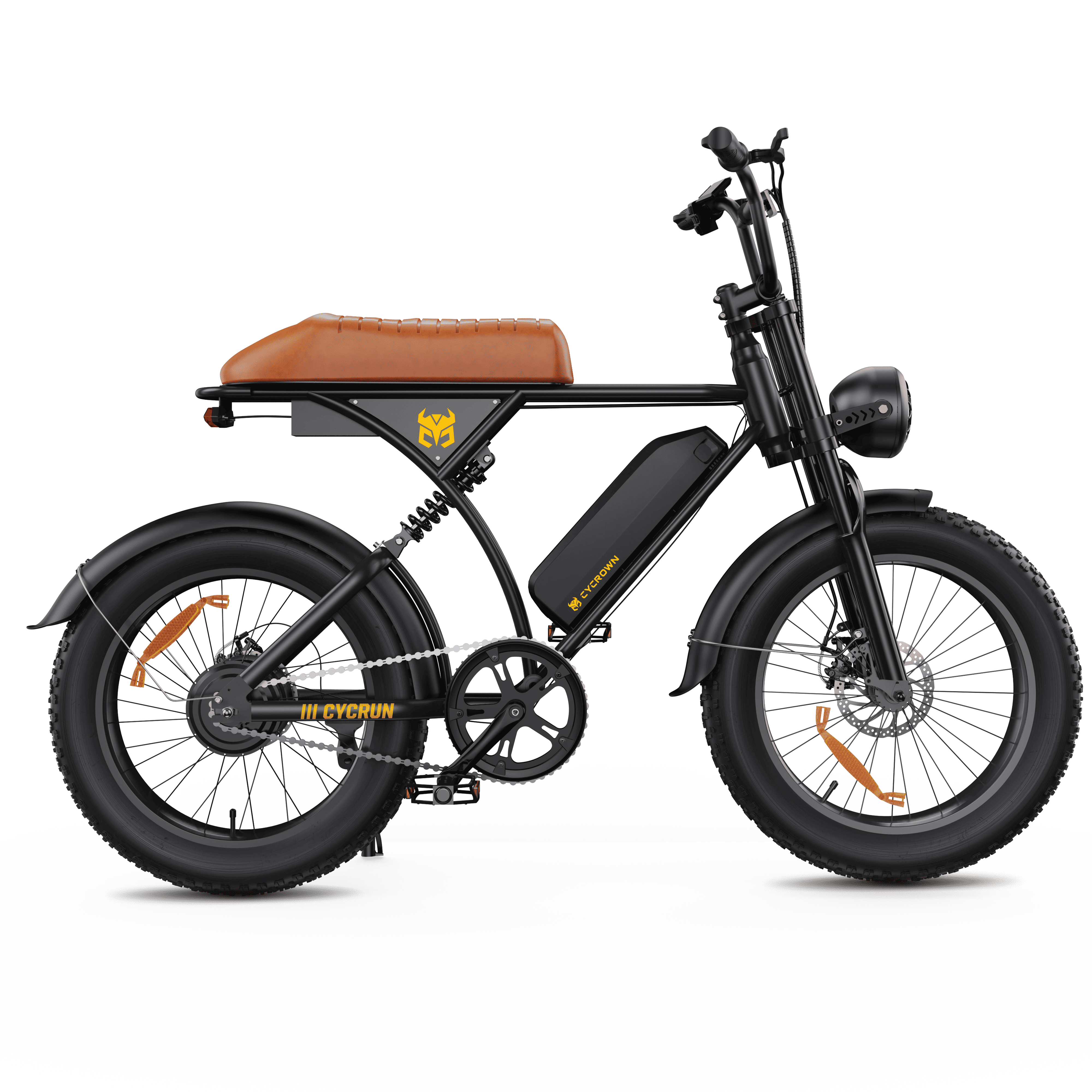 Cycrown CycRun Vintage Moped Electric Bike