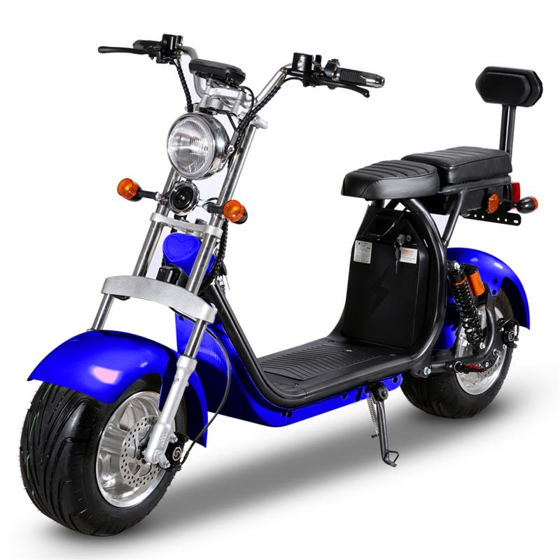 SoverSky SL1.0P 3000W 60V 40Ah Fat Tire Moped Electric Scooter