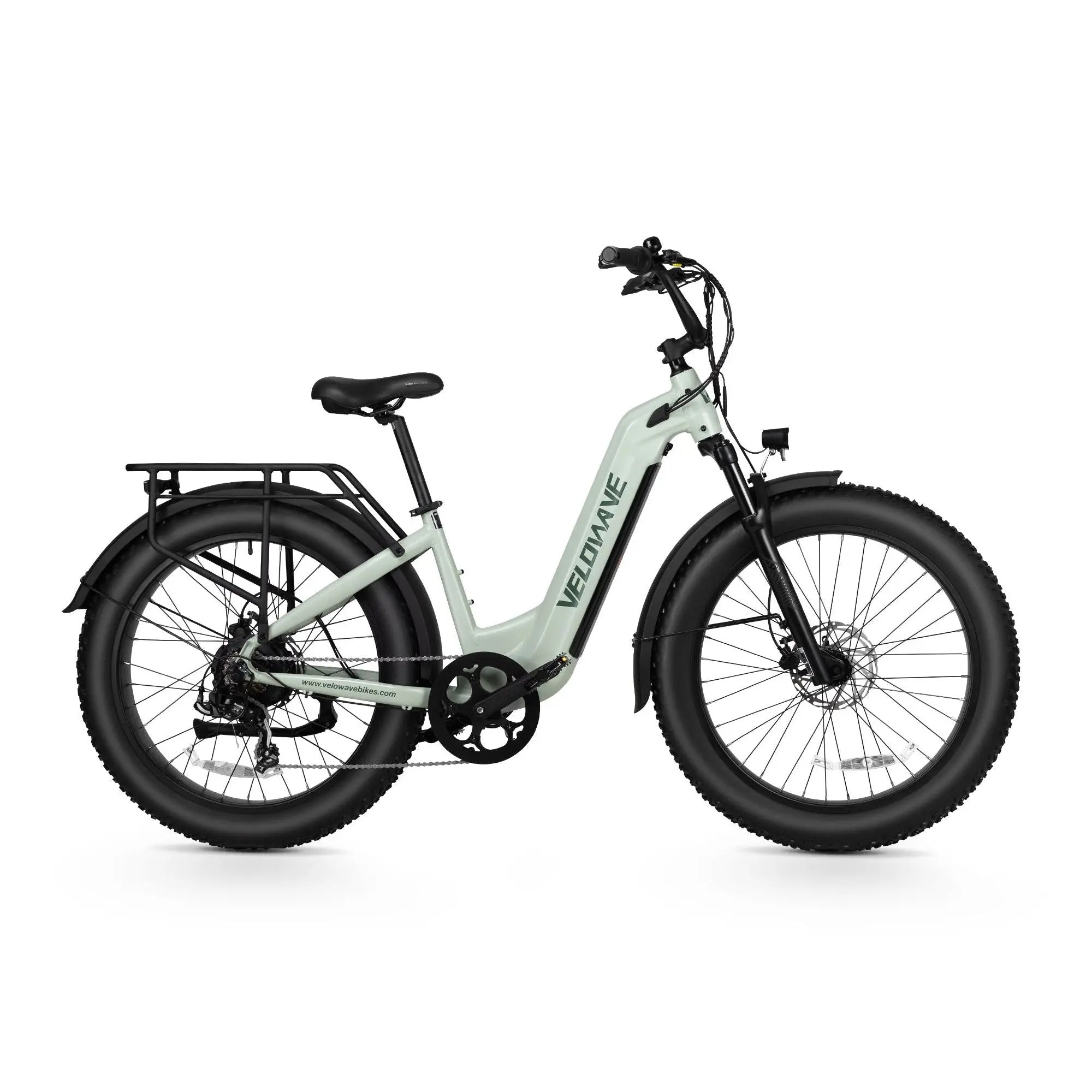 Velowave Ranger 3.0 Step Thru Torque Sensor Fat Tire Electric Bike 