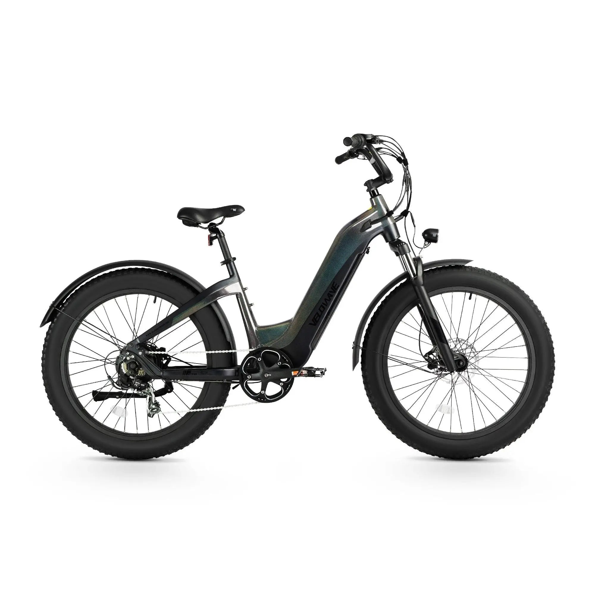 Velowave Grace 2.0 Step Thru Fat Tire Electric Bike 