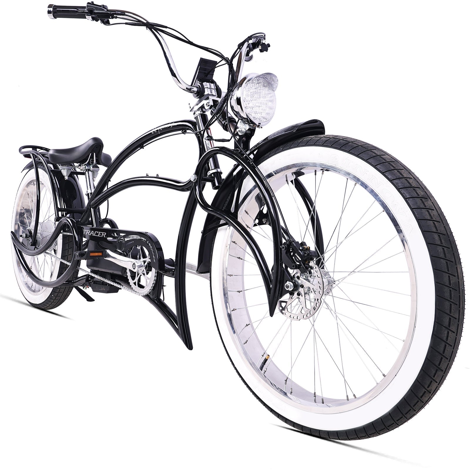 Tracer Beyond Pro 1000W Classic Stretch Chopper Electric Bike