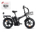 Rattan LM Ultra Folding Fat Tire Electric Bike 