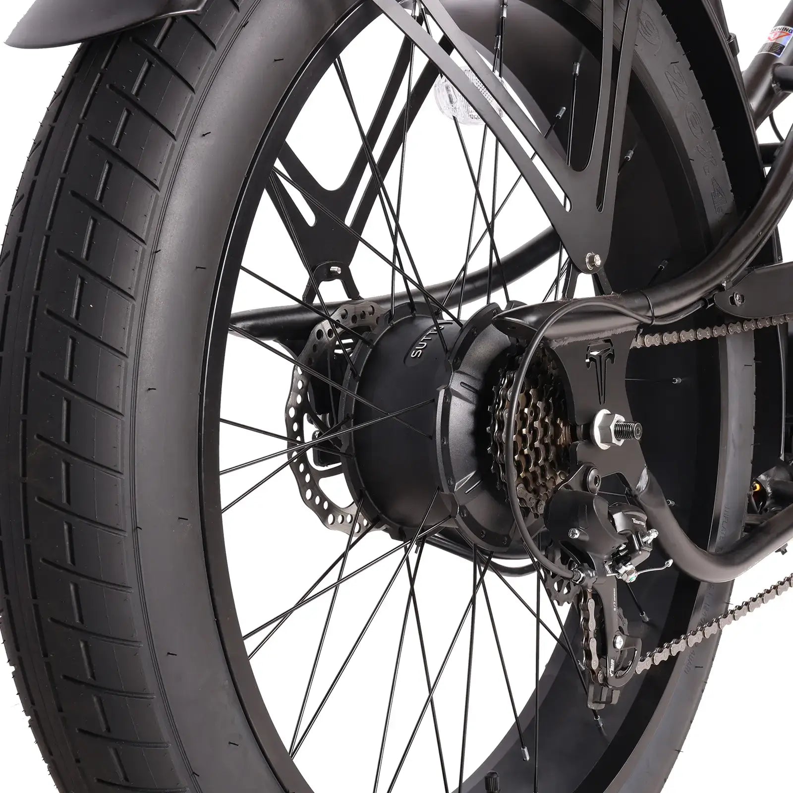 Tracer Legend GT7 1000W Stretch Cruiser Chopper Electric Bike