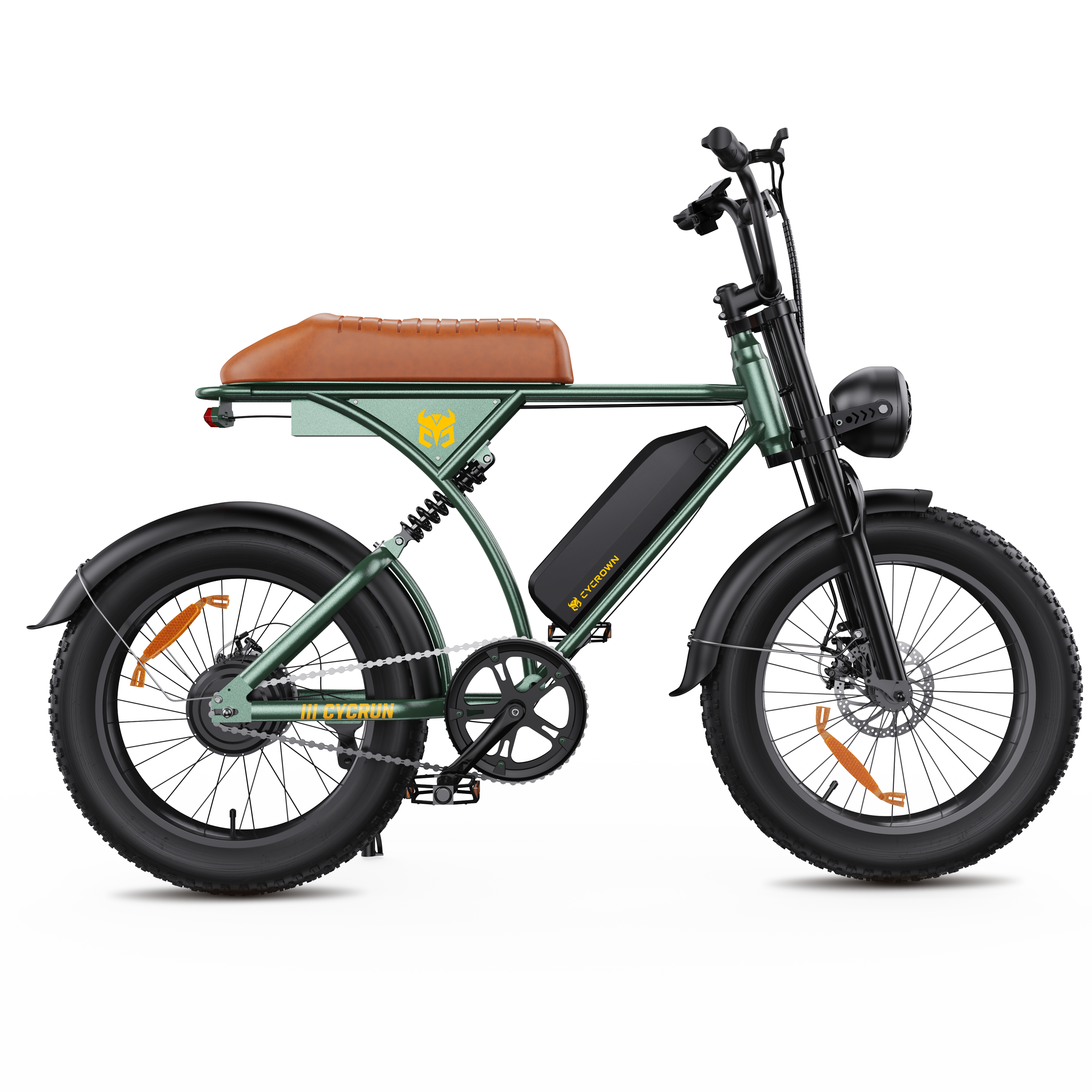 Cycrown CycRun Vintage Moped Electric Bike