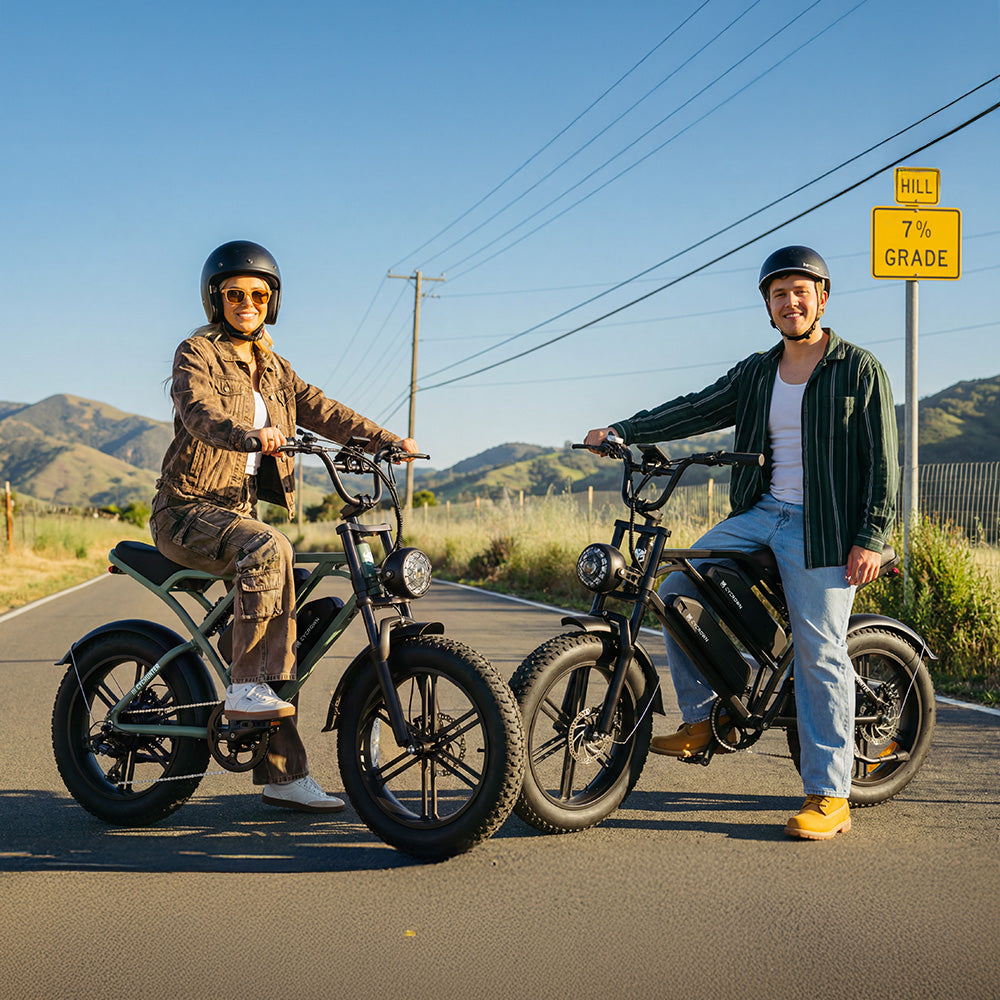Cycrown CycHunter Moped-Style Electric Bike