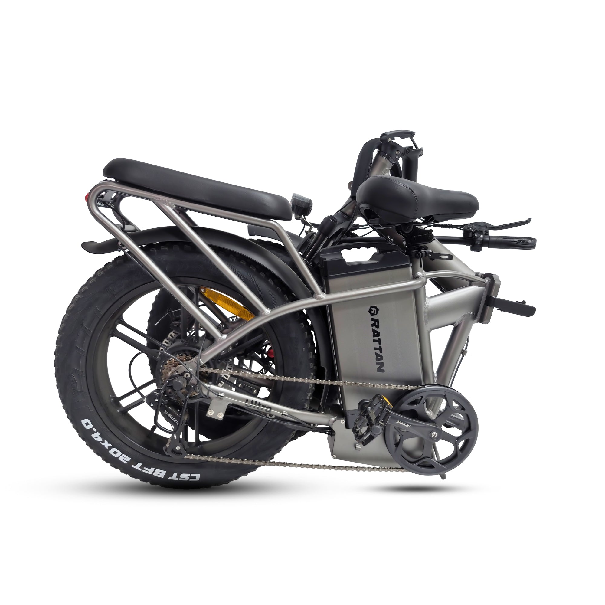 Rattan LF Ultra Step Thru Folding Fat Tire Electric Bike