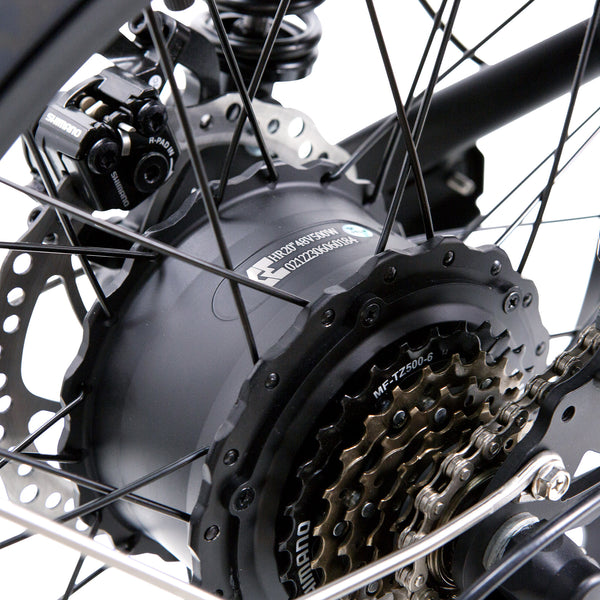 Nakto F2 Fat Tire Full Suspension Electric Bike