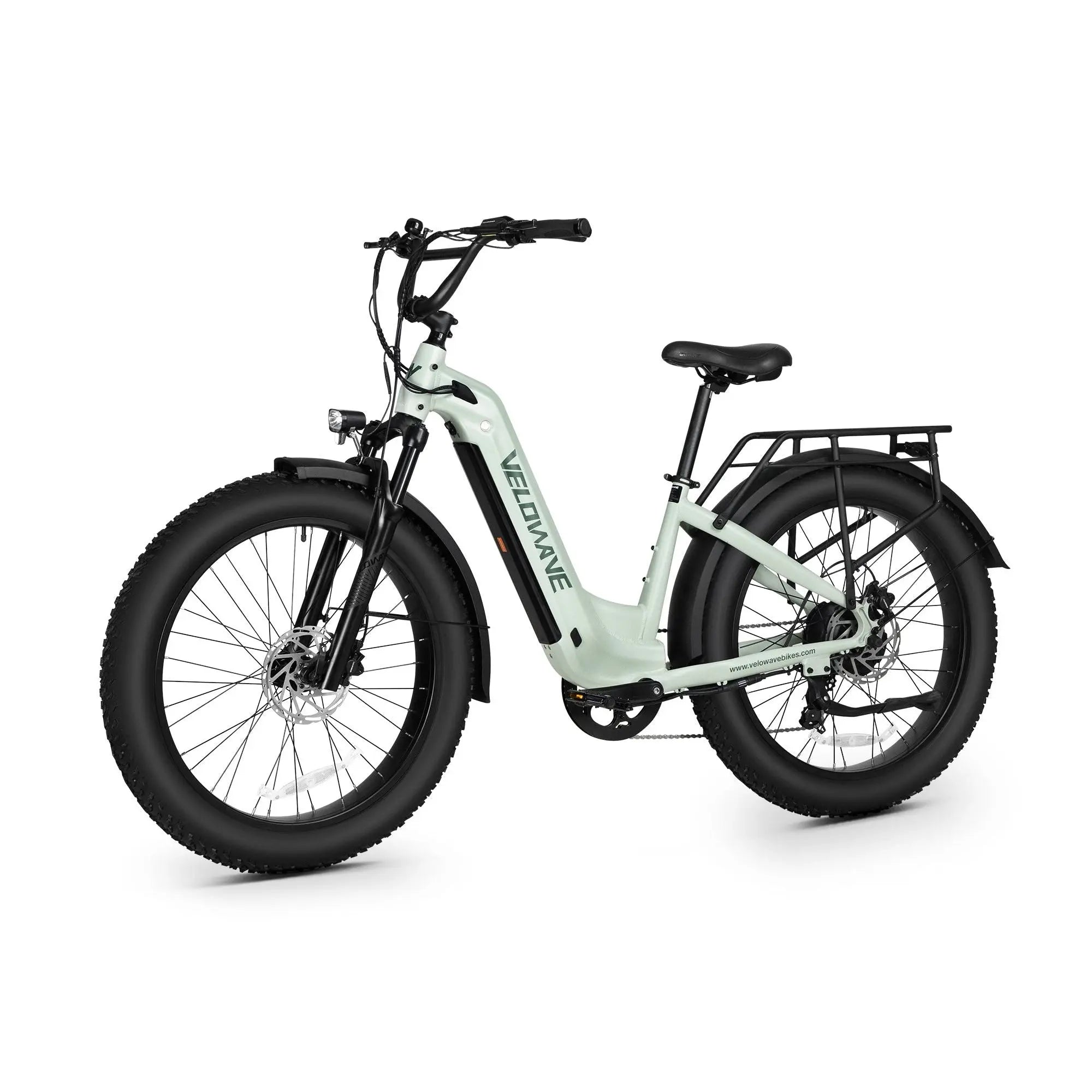 Velowave Ranger 3.0 Step Thru Torque Sensor Fat Tire Electric Bike 