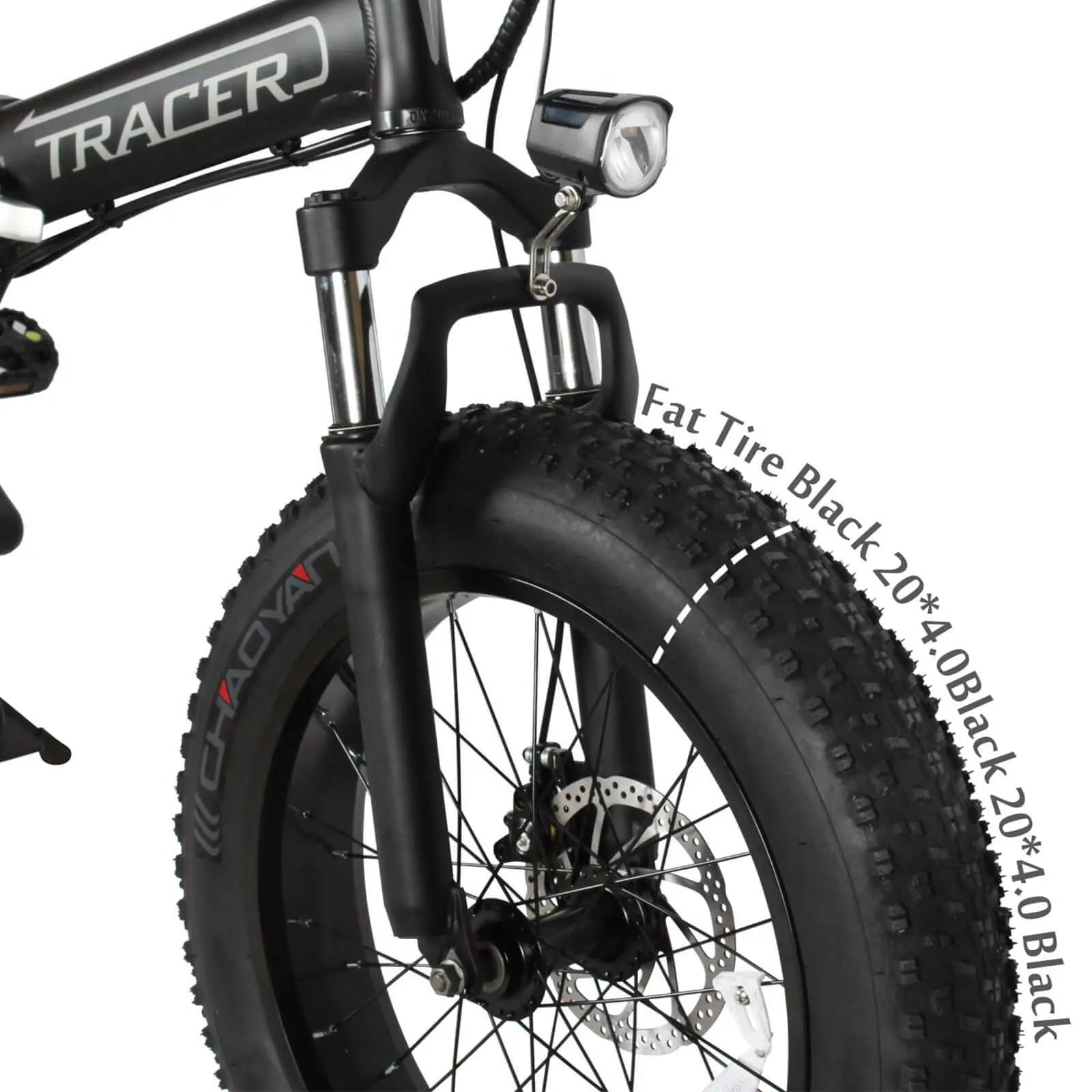 Tracer Coyote 500W Foldable Electric Bike