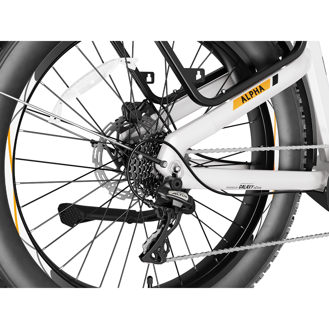 Heybike ALPHA 500W Mid-Drive Step-Thru Electric Bike