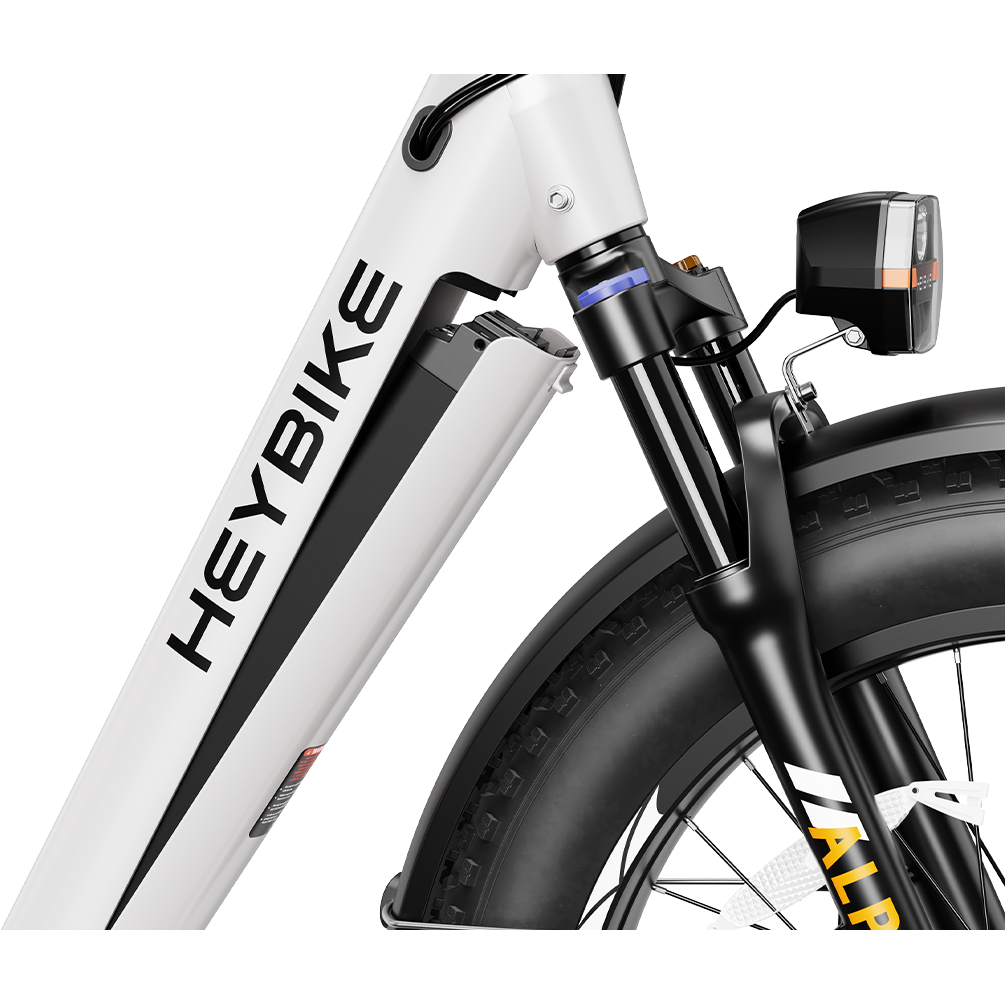 Heybike ALPHA 500W Mid-Drive Step-Thru Electric Bike