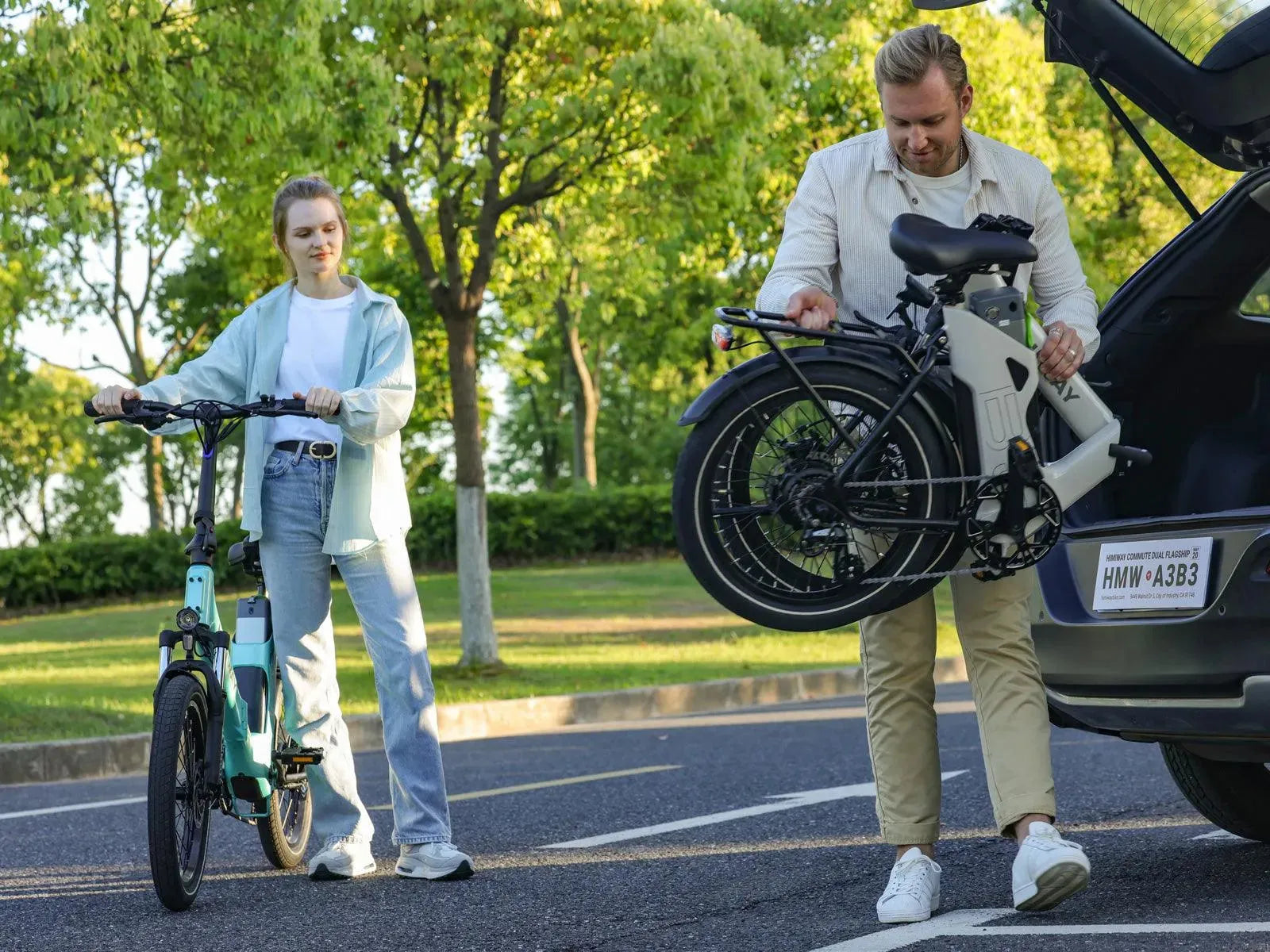 Himiway B3 Folding Electric Bike  Electric Bikes Paradise