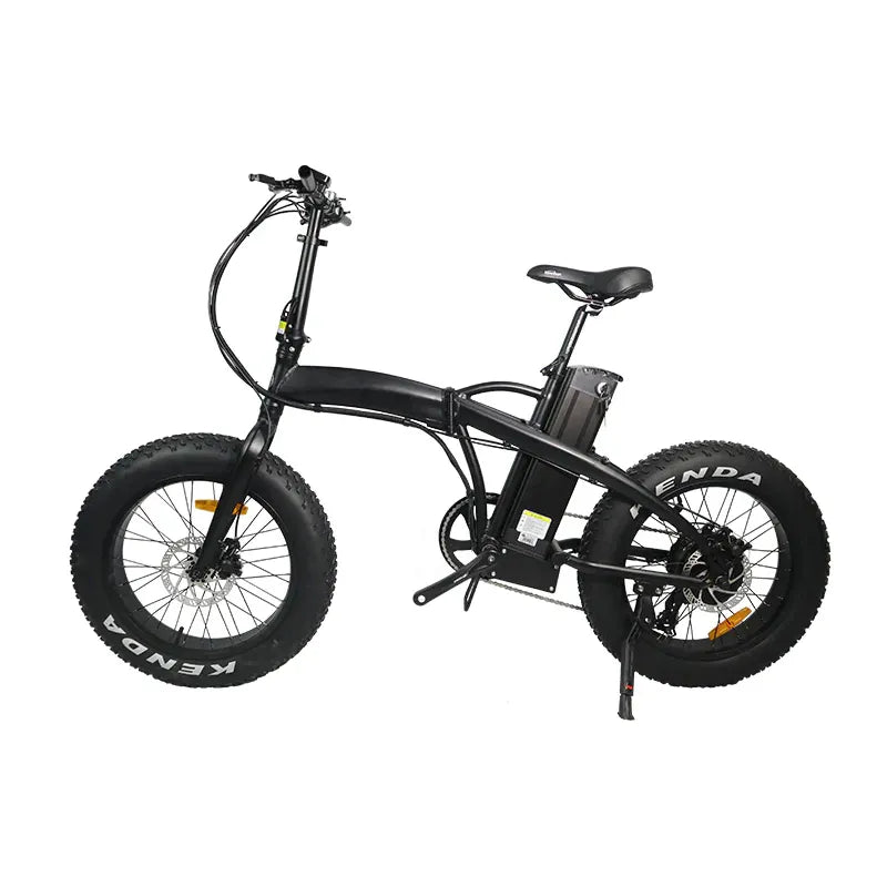GlareWheel EB-RE 500W Foldable Fat Tire Sport Electric Bike