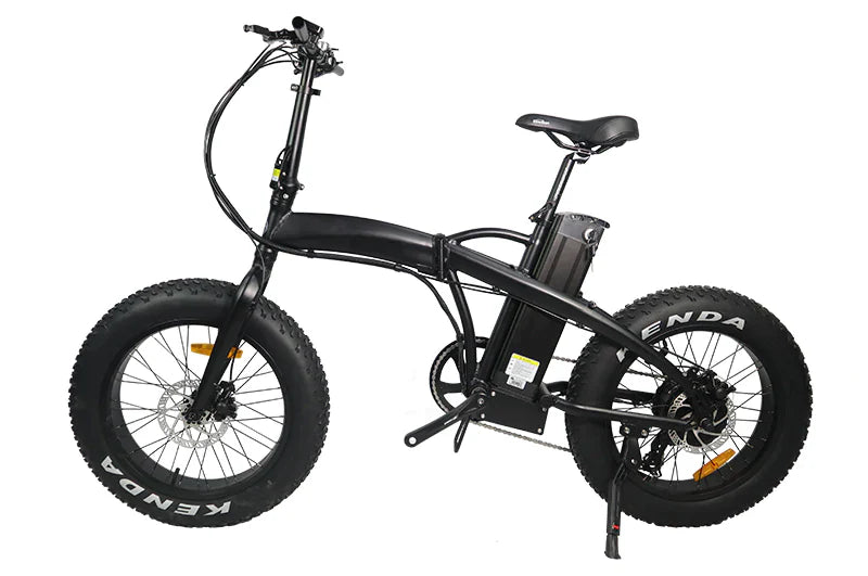 GlareWheel EB-RE 500W Foldable Fat Tire Sport Electric Bike