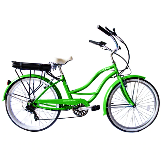 Micargi Bali 350W 48V Step Through Beach Cruiser Electric Bike