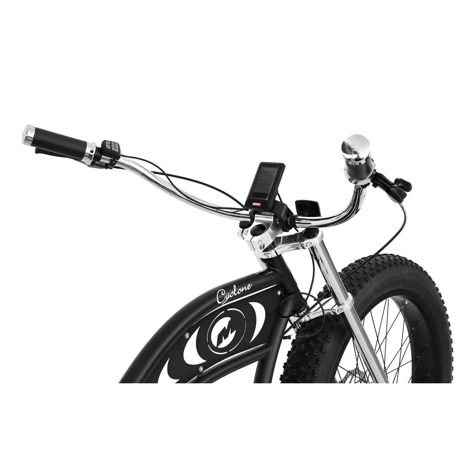 Micargi Cyclone 500W 48V Fat Tire Stretch Cruiser Electric Bike  Electric Bikes Paradise