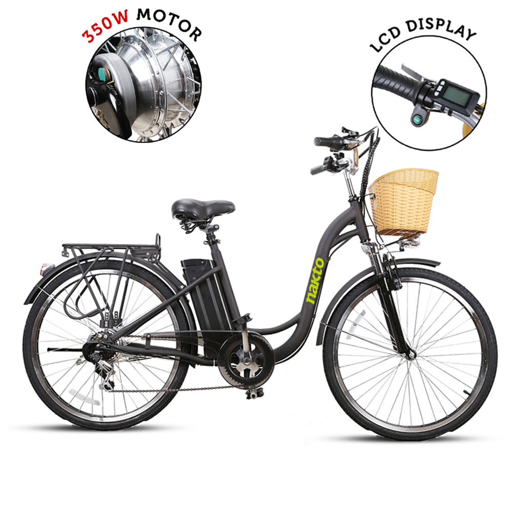 Nakto Camel Step Thru Electric City Bike