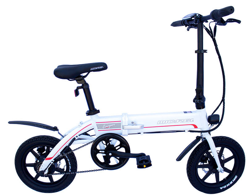Micargi Casper 14 Inch Aluminum Folding Electric Bike