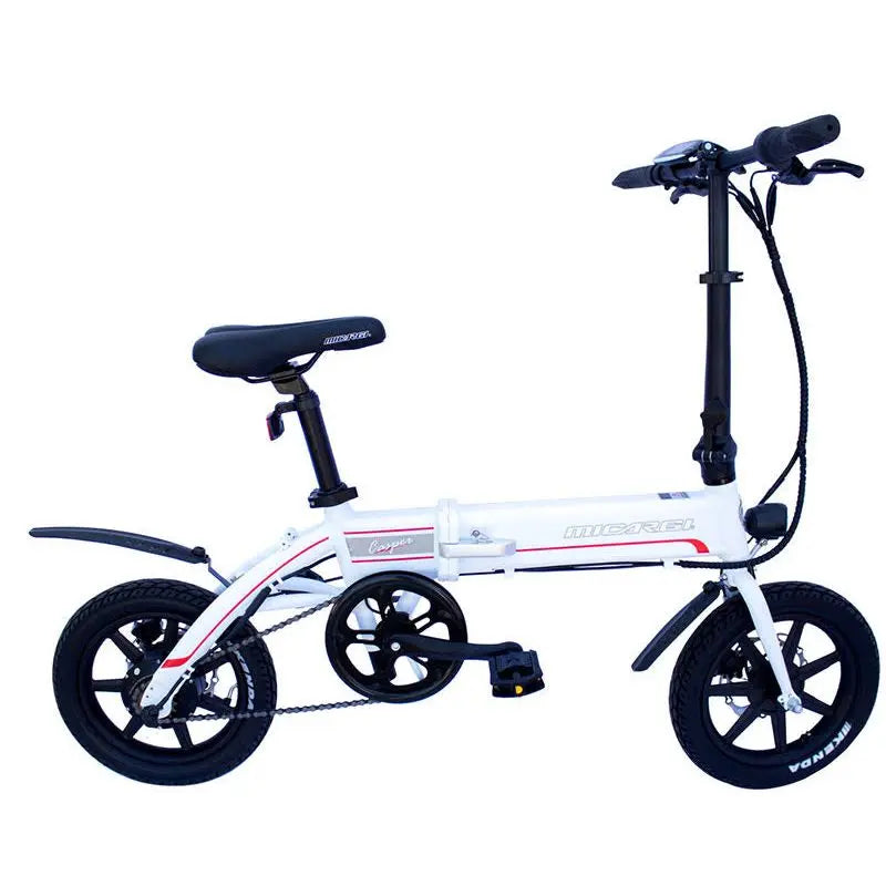 Micargi Casper 14 Inch Aluminum Folding Electric Bike  Electric Bikes Paradise