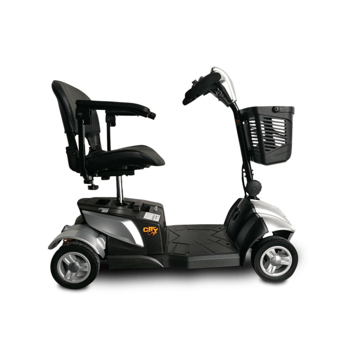 EV Rider CityCruzer 4-Wheel Transportable Mobility Scooter with Mono-Shock Suspension