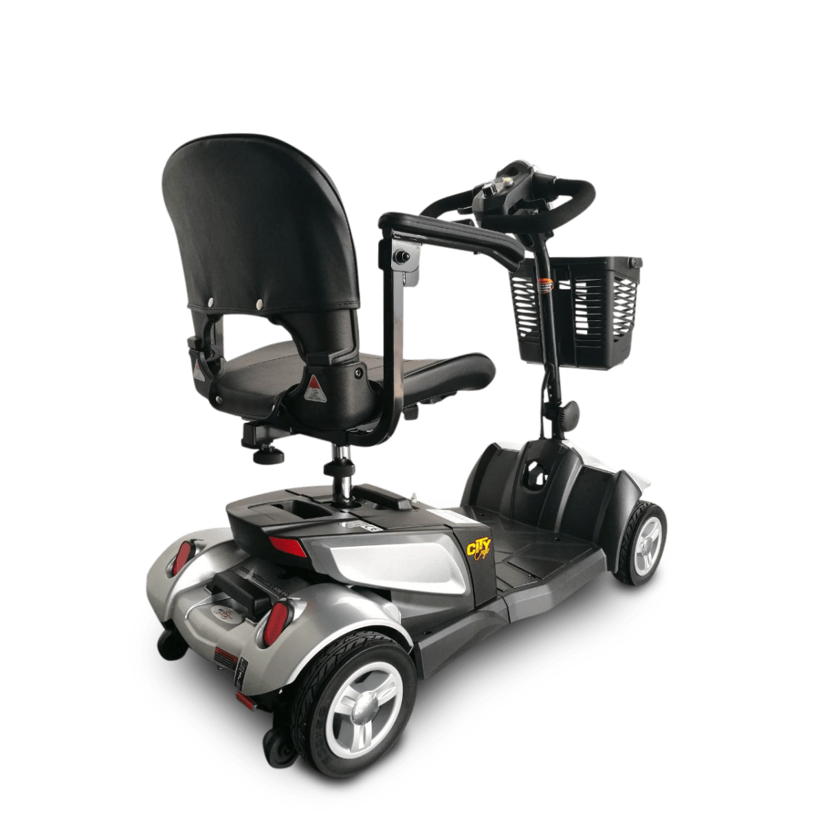 EV Rider CityCruzer 4-Wheel Transportable Mobility Scooter with Mono-Shock Suspension