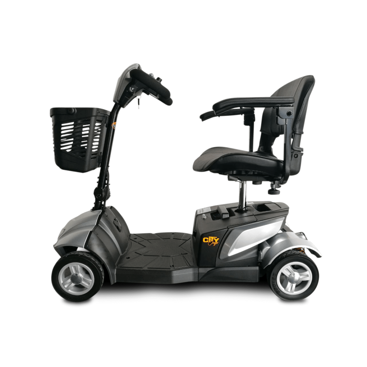 EV Rider CityCruzer 4-Wheel Transportable Mobility Scooter with Mono-Shock Suspension