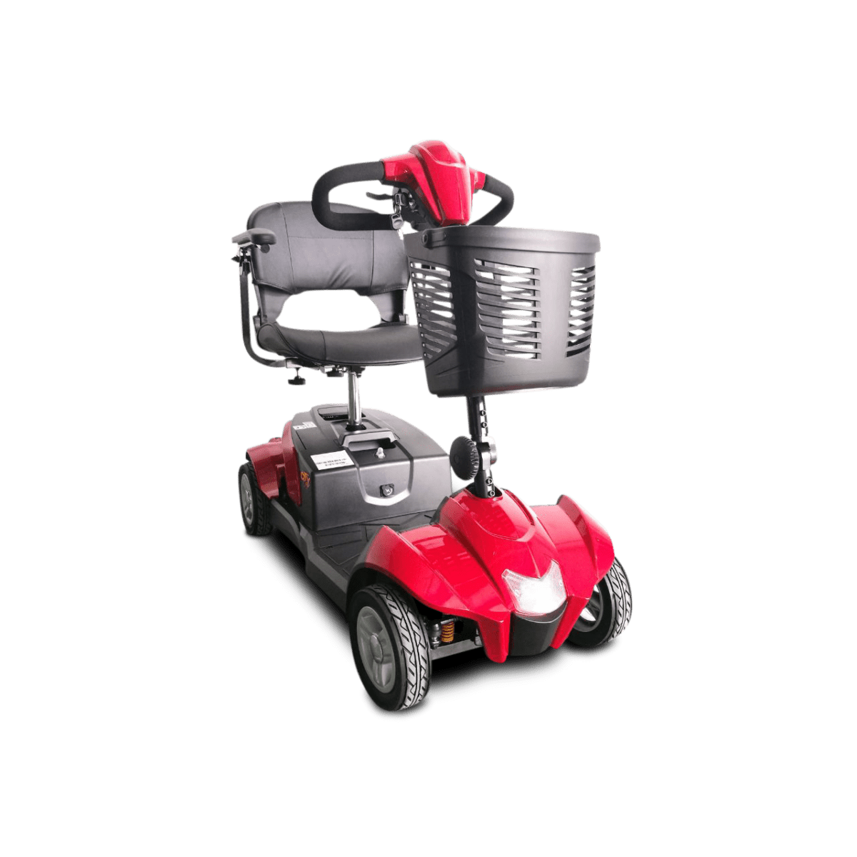 EV Rider CityCruzer 4-Wheel Transportable Mobility Scooter with Mono-Shock Suspension