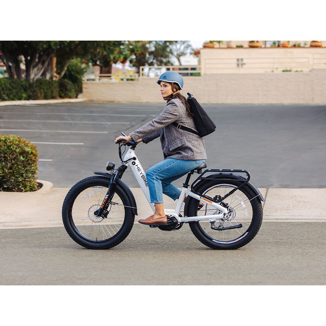 Heybike ALPHA 500W Mid-Drive Step-Thru Electric Bike