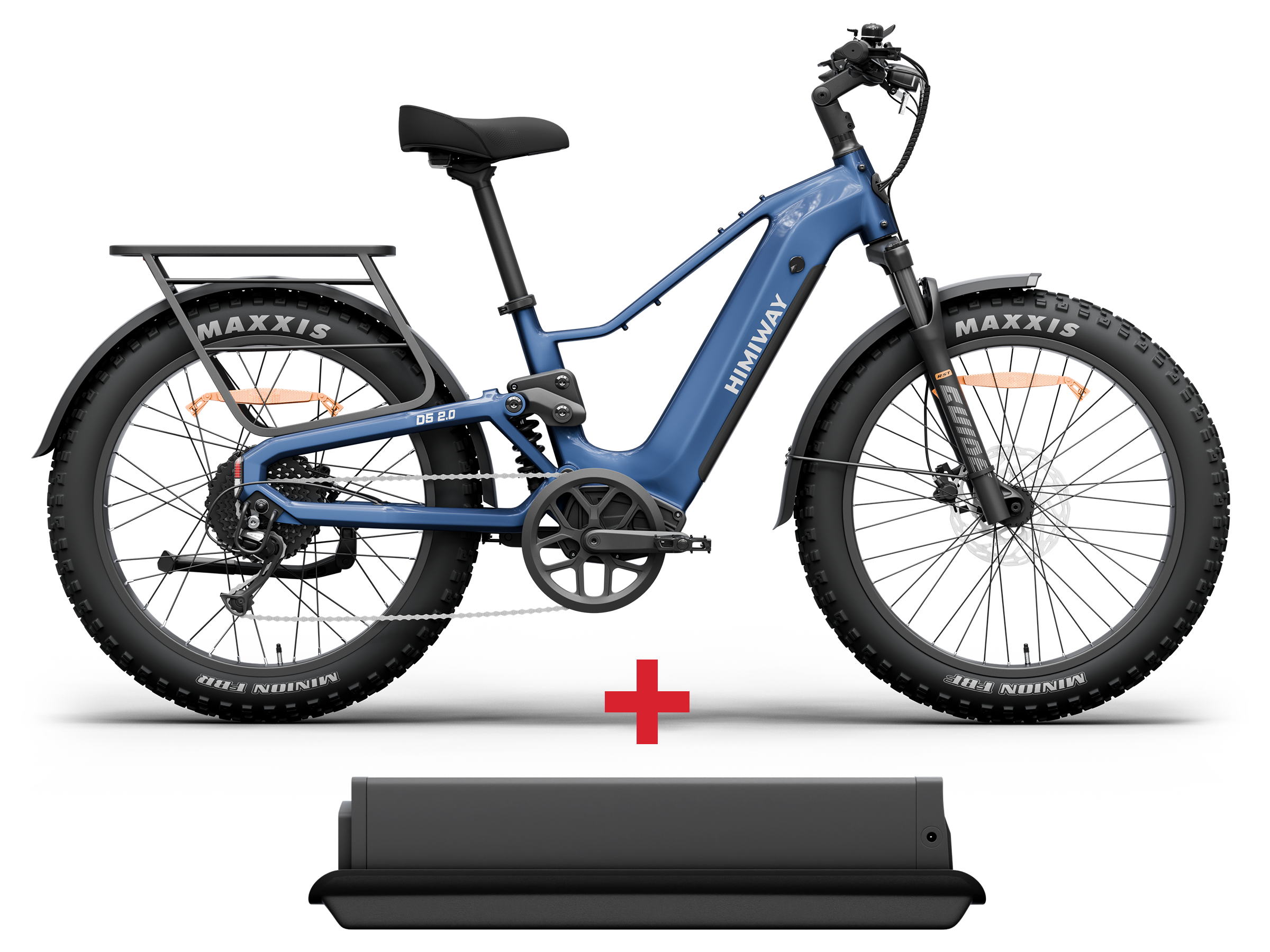 Himiway D5 2.0 Electric Fat Tire Bike  Electric Bikes Paradise
