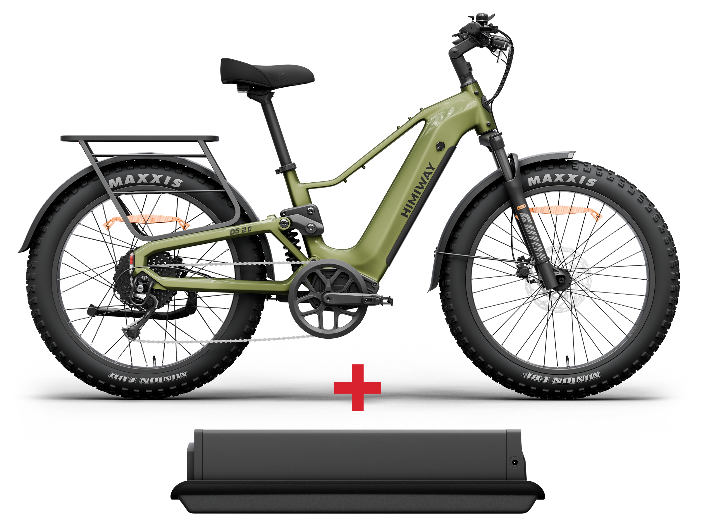 Himiway D5 2.0 Electric Fat Tire Bike  Electric Bikes Paradise