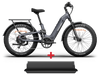 Himiway D5 2.0 Step-Thru Electric Fat Tire Bike  Electric Bikes Paradise