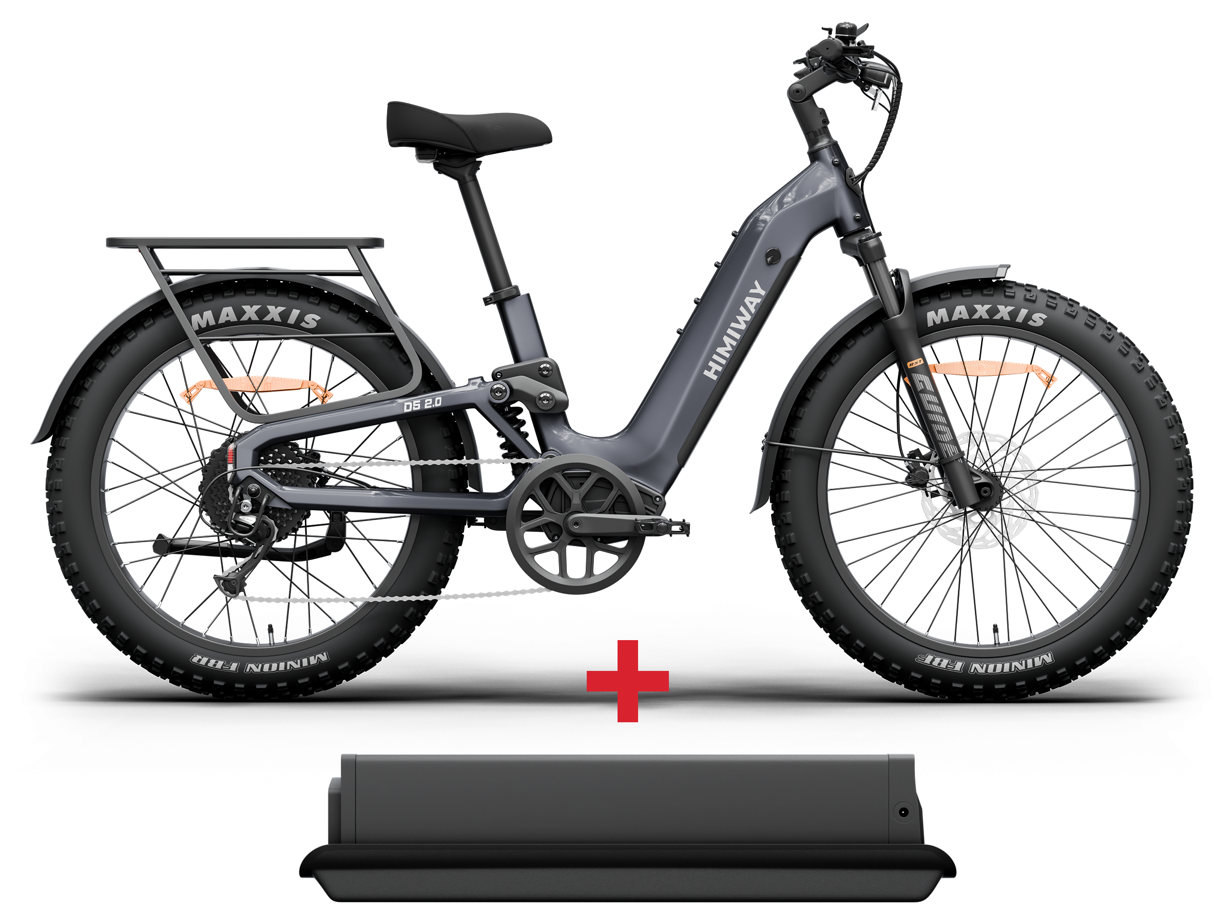 Himiway D5 2.0 Step-Thru Electric Fat Tire Bike  Electric Bikes Paradise