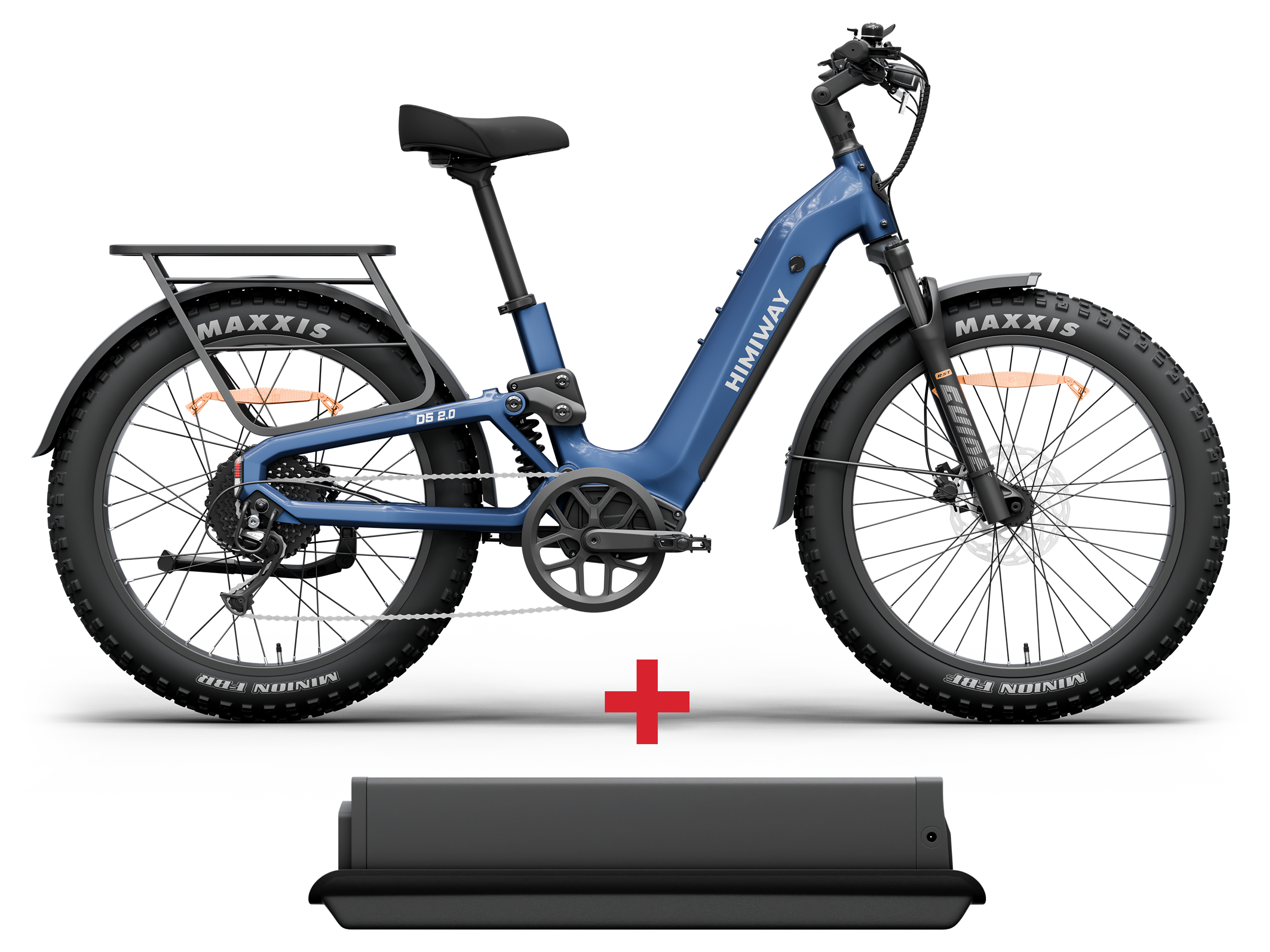 Himiway D5 2.0 Step-Thru Electric Fat Tire Bike  Electric Bikes Paradise