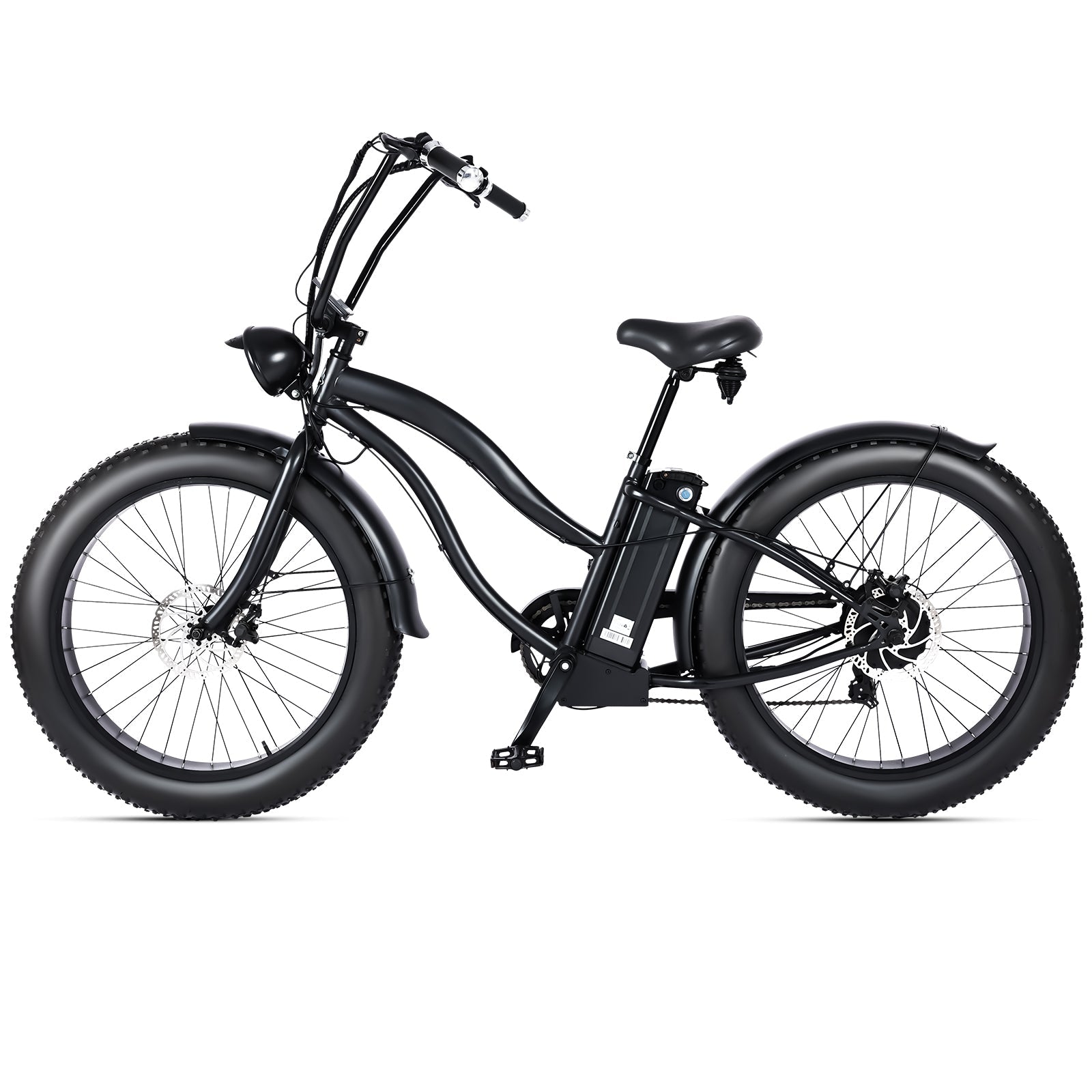 Tracer Loiter 800W 48V Fat Tire Electric Cruiser Bike