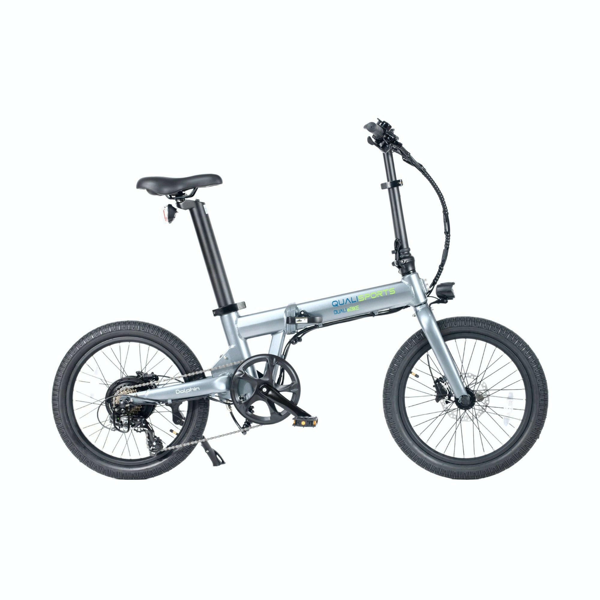 Qualisports Dolphin Folding Electric Bike  Electric Bikes Paradise