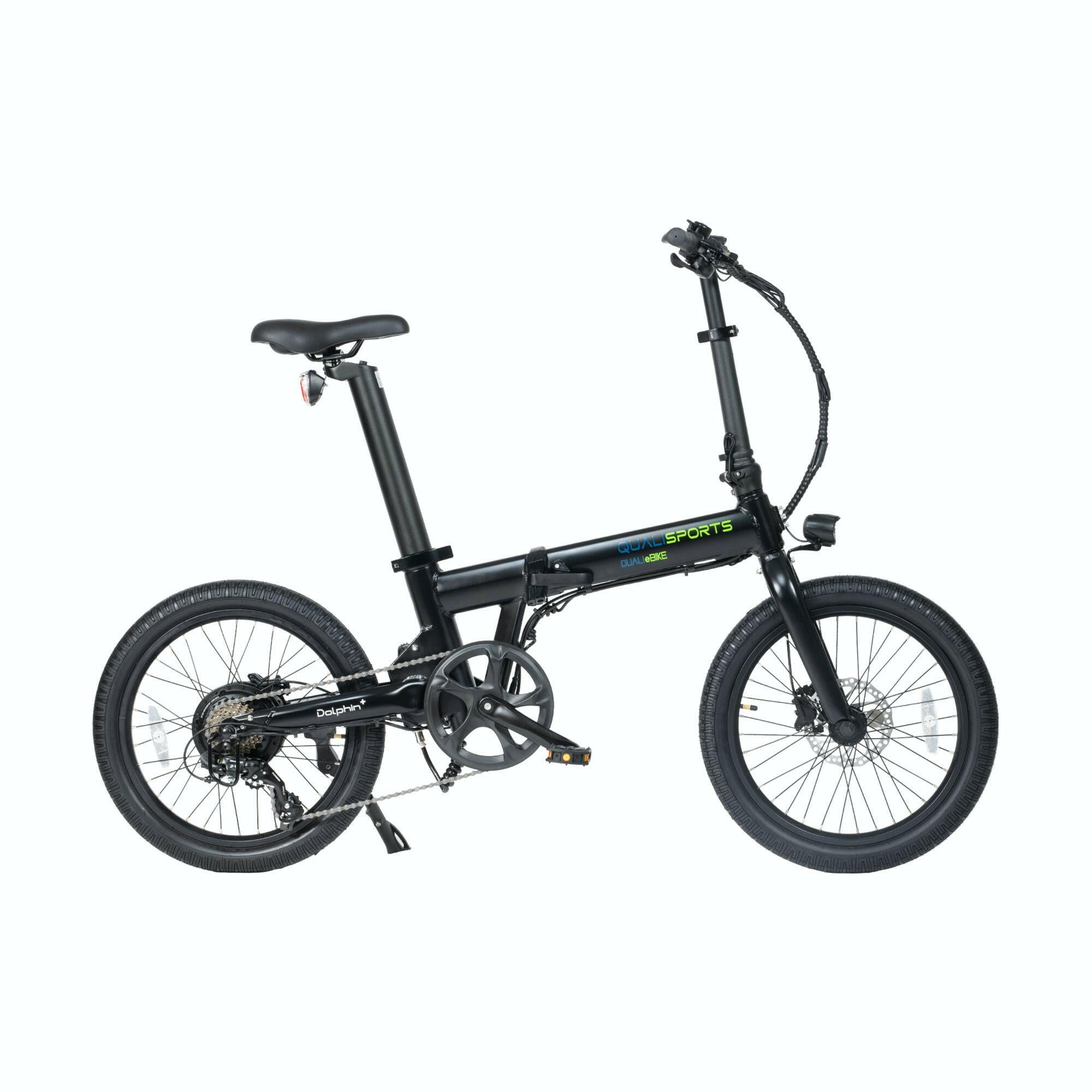 Qualisports Dolphin Folding Electric Bike  Electric Bikes Paradise