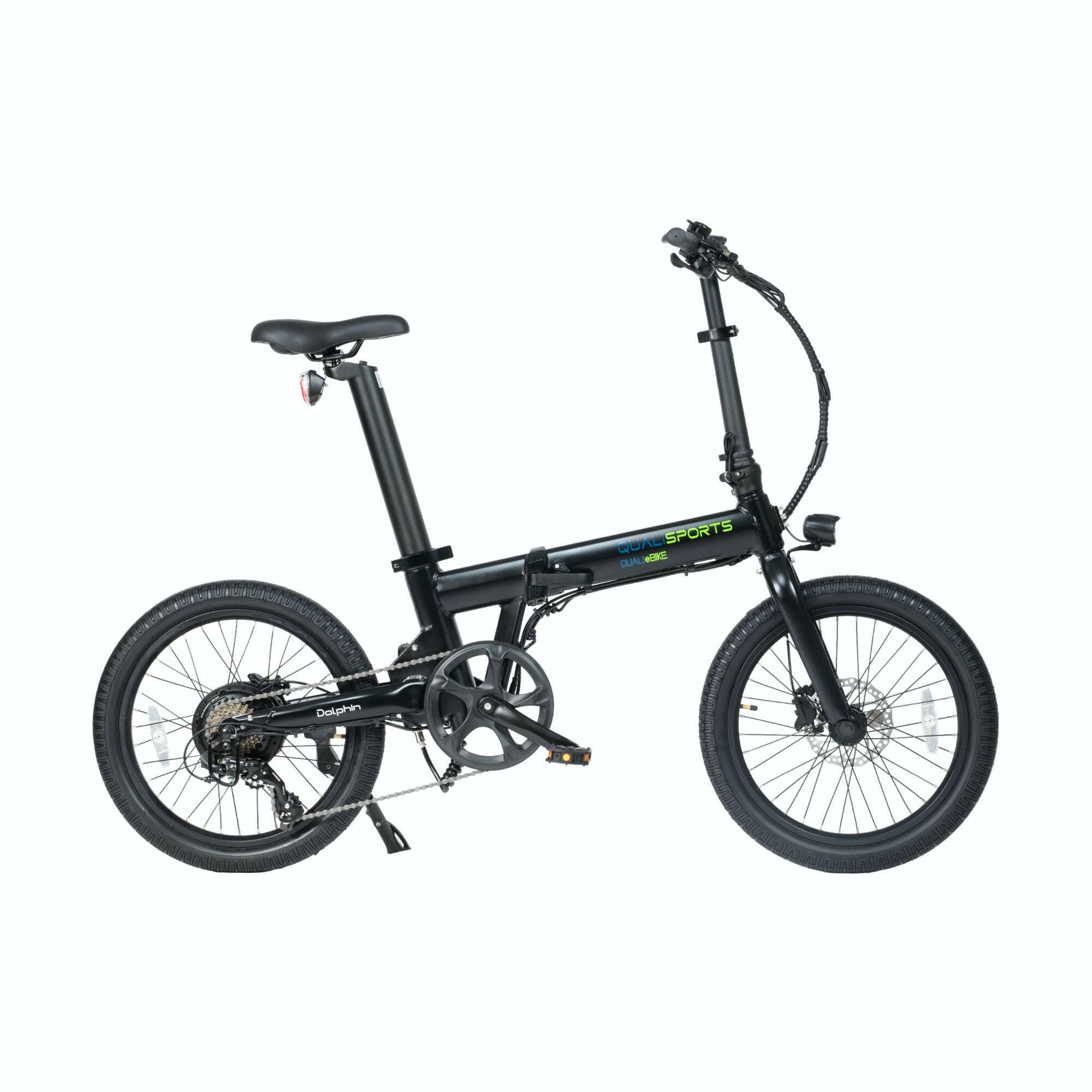 Qualisports Dolphin Folding Electric Bike  Electric Bikes Paradise