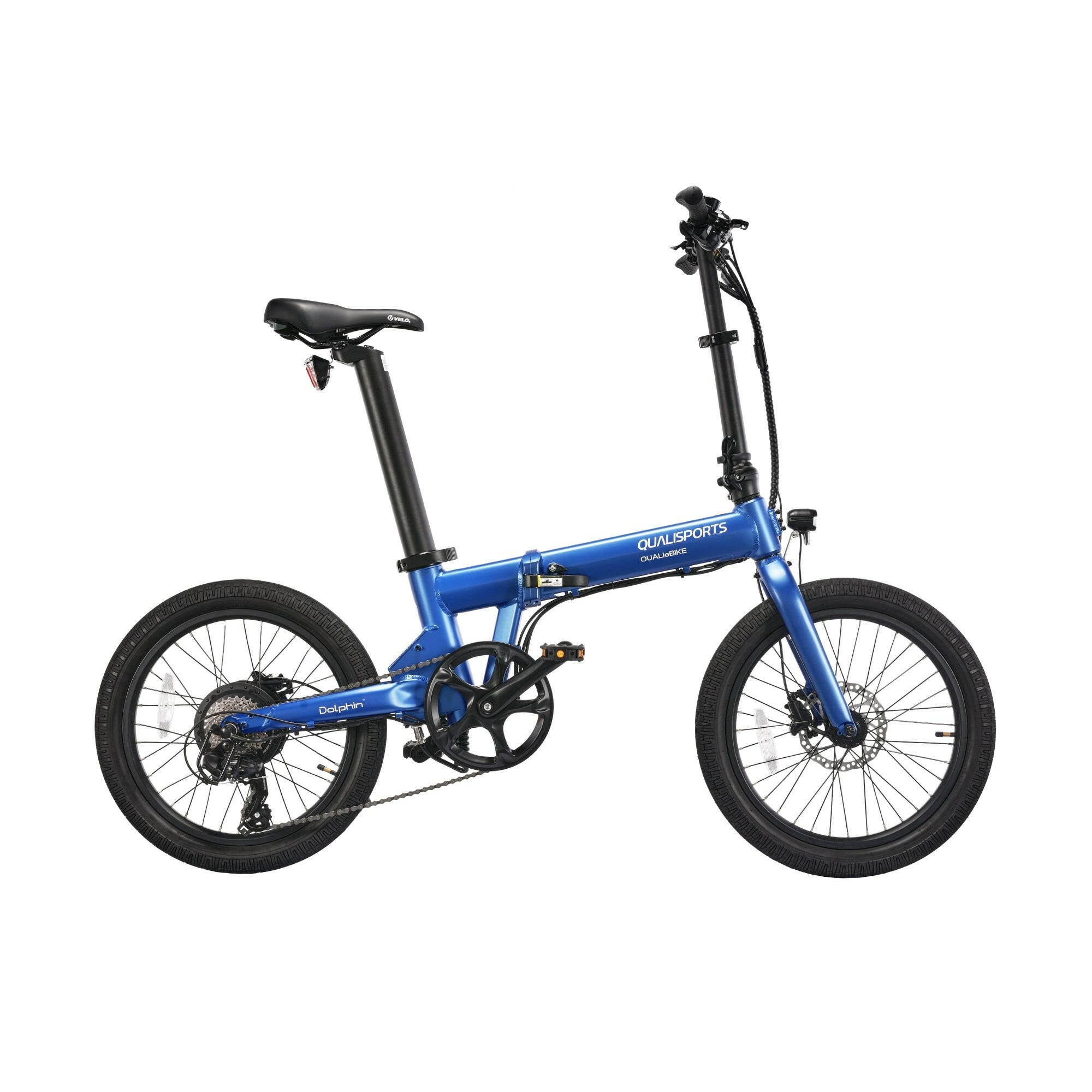 Qualisports Dolphin Folding Electric Bike  Electric Bikes Paradise