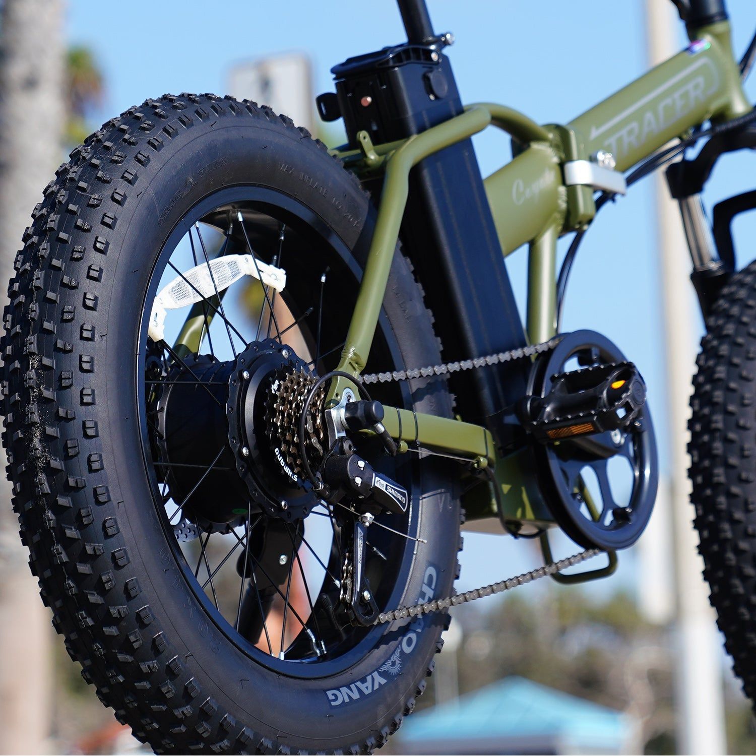 Tracer Coyote 500W Foldable Electric Bike