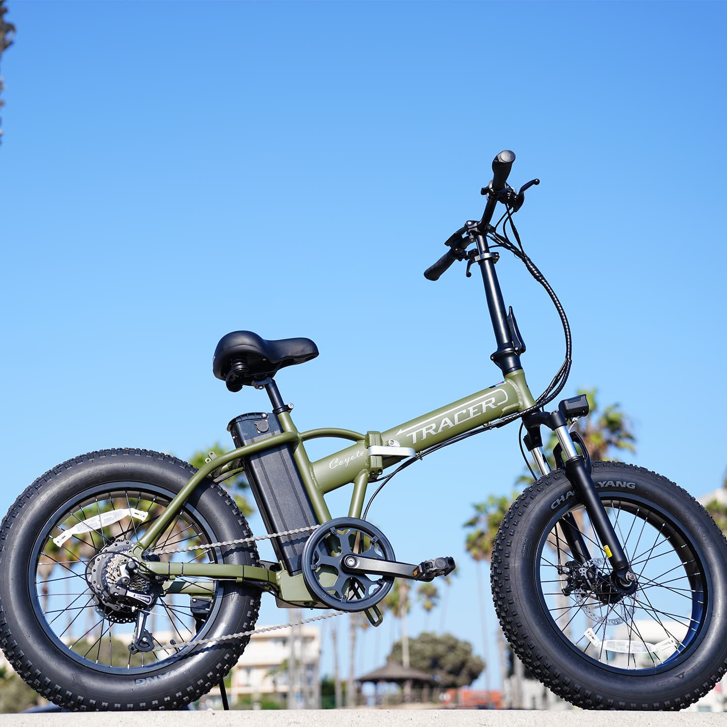 Tracer Coyote 500W Foldable Electric Bike