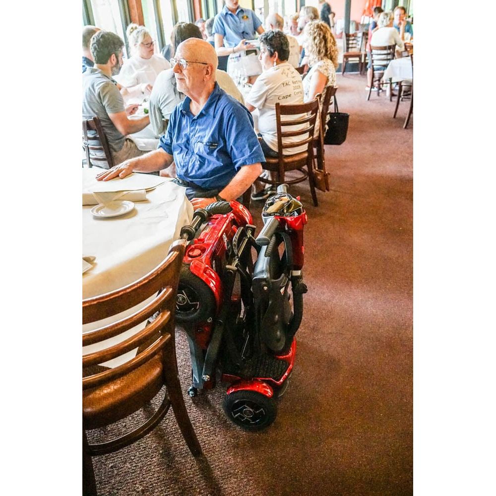 EV Rider TeQno Auto Fold 4-Wheel Mobility Scooter