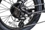 GlareWheel EB-RU 500W Fat Tire Electric Bike with Front Basket