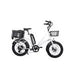 GlareWheel EB-RU 500W Fat Tire Electric Bike with Front Basket  Electric Bikes Paradise