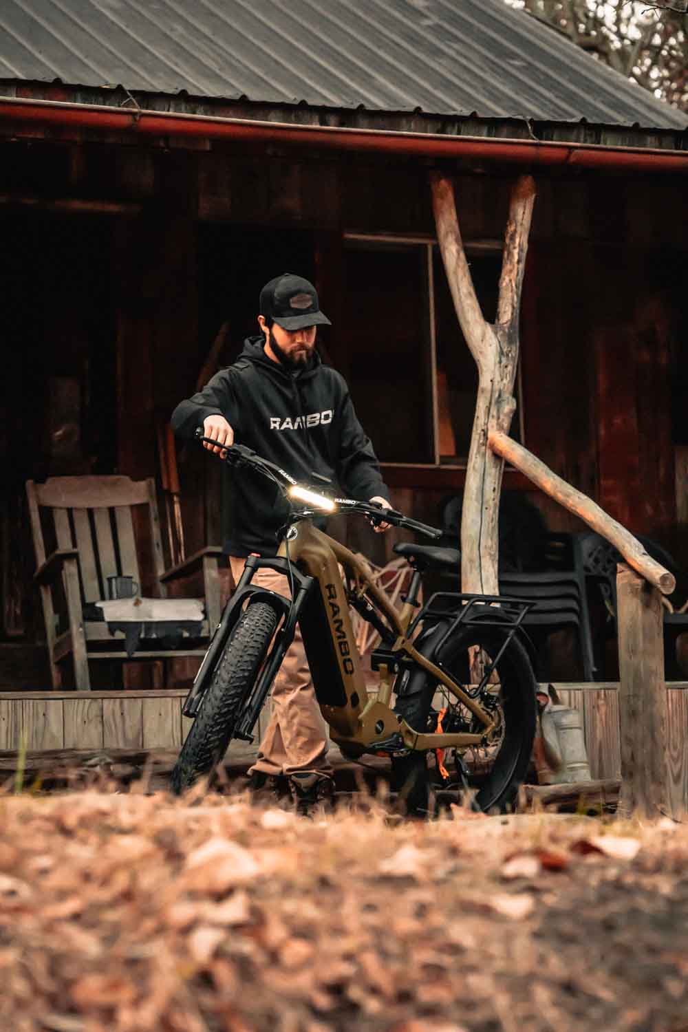 Rambo Dominator HD Full Suspension Electric Hunting Bike